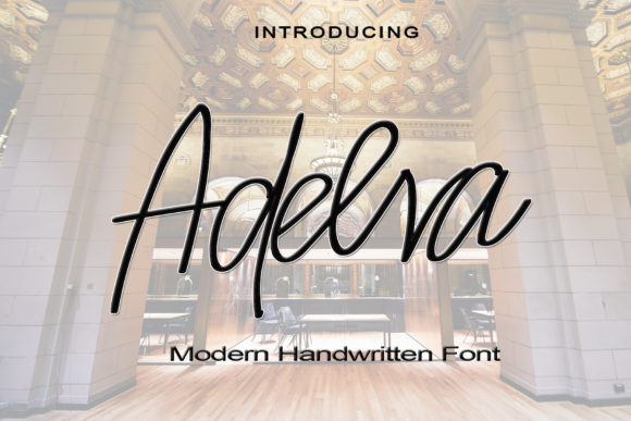 Adelva Script Font for Elegant Branding and Social Campaigns