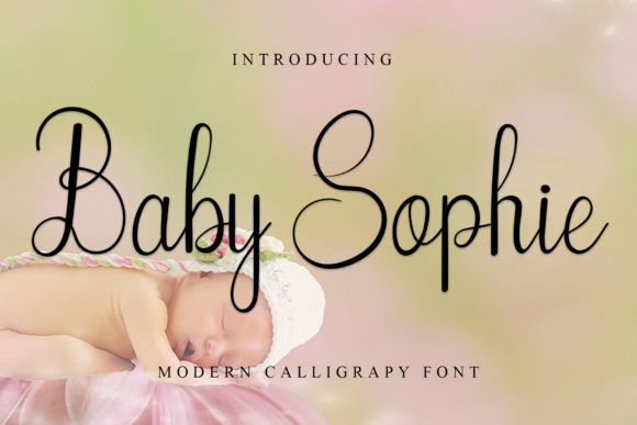 Baby Sophie: A Chic Script Handwritten Font for Elegant Campaigns