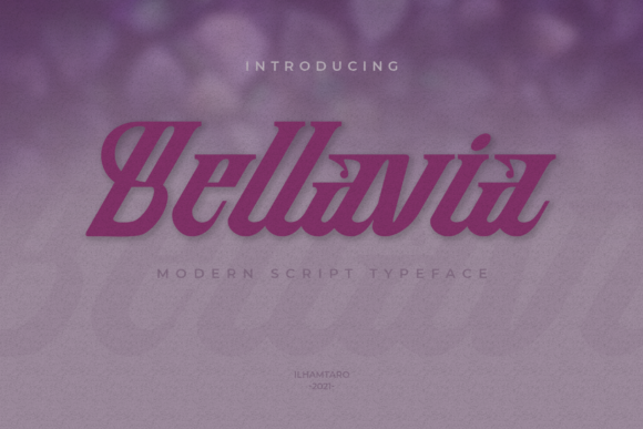 Bellavia: A Bold Script Handwritten Font for Small Business Branding