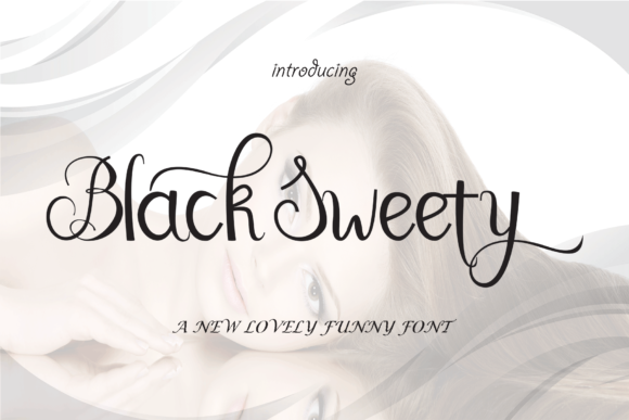 Black Sweety Font for Creative Projects