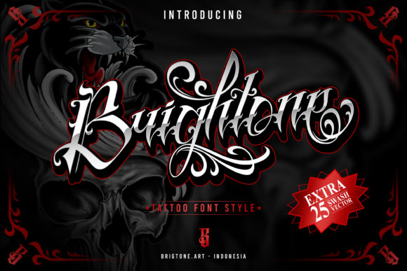 Brightone Script Font for Handmade Creators
