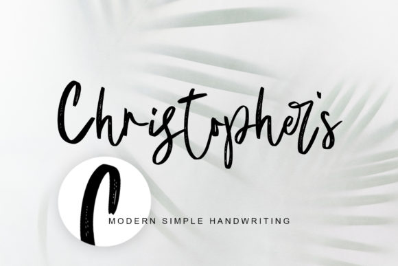Christopher s Font: Elegant Cursive Script for Real Branding