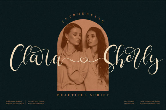 Clara Sherly Font for Elegant Branding and Handwritten Charm