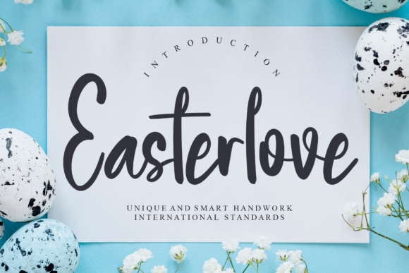 Easterlove Script Font for Elegant Branding