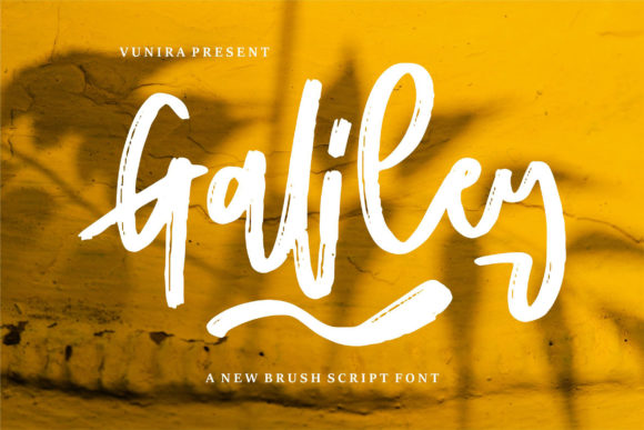 Galiley: A Modern Script Handwritten Font for Digital Branding