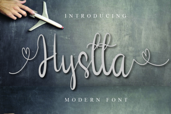 Hystta Font for Creative Projects