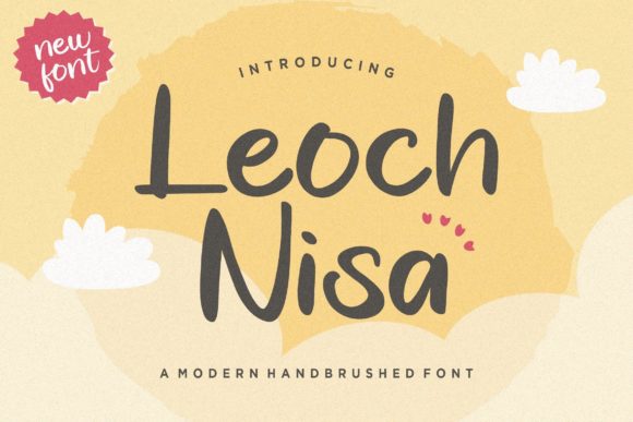 Leoch Nisa Font for Web Design