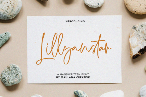 Lillyanstar Script Font for Elegant Branding