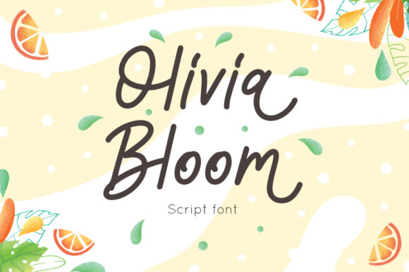Olivia Bloom Font for Elegant, Refreshing Campaign Design