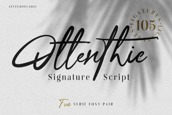 Ottenthic Font for Elegant Branding and Social Media