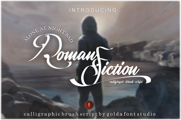 Roman Fiction Script Font for Handmade Creators