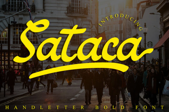 Sataca: A Chic Script Font for Scroll-Stopping Brand Content