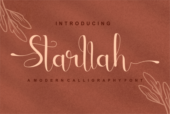 Starllah: Elegant Script Font for Modern Brand Campaigns