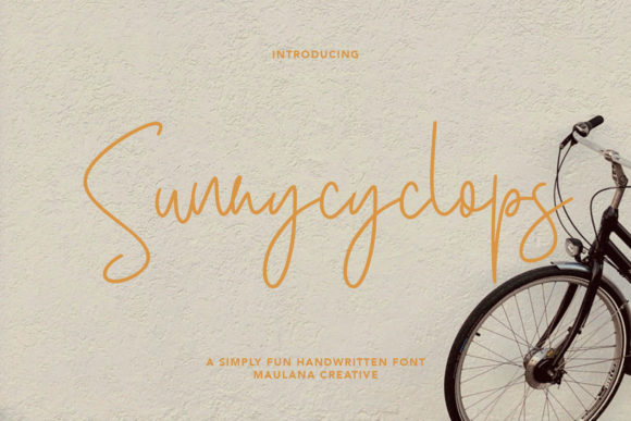 Sunnycyclops Script Font for Polished Branding