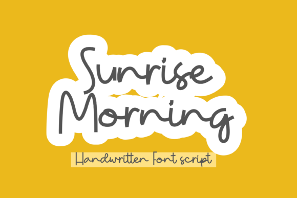 Sunrise Morning Font for Creative Campaigns