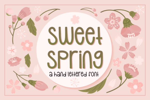 Sweet Spring: A Playful Modern Script Font for Editorial Charm