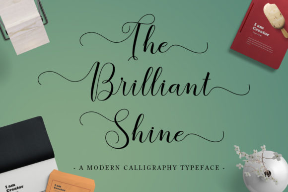The Brilliant Shine Script Handwritten Font for Elegant Campaigns