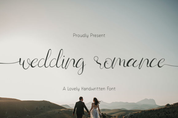 Wedding Romance Script Font for Handmade Creators