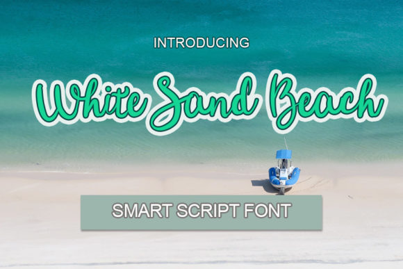 White Sand Beach Font for Elegant Branding