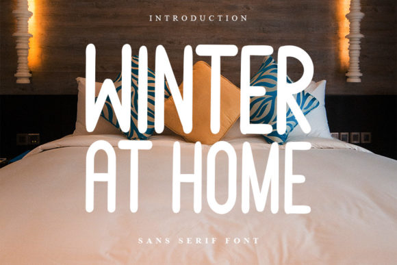 Winter at Home: A Delicate Script Font for Elegant Campaigns